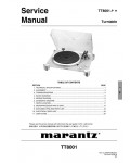 Сервисная инструкция Marantz TT-8001