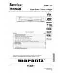 Сервисная инструкция Marantz VC-6001