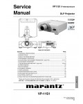 Сервисная инструкция Marantz VP-11S1