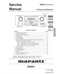 Сервисная инструкция MARANTZ ZR-6001