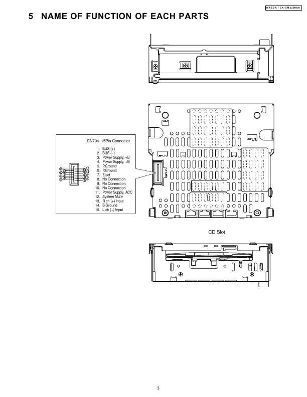 Сервисная инструкция PANASONIC CX-CM3290AK