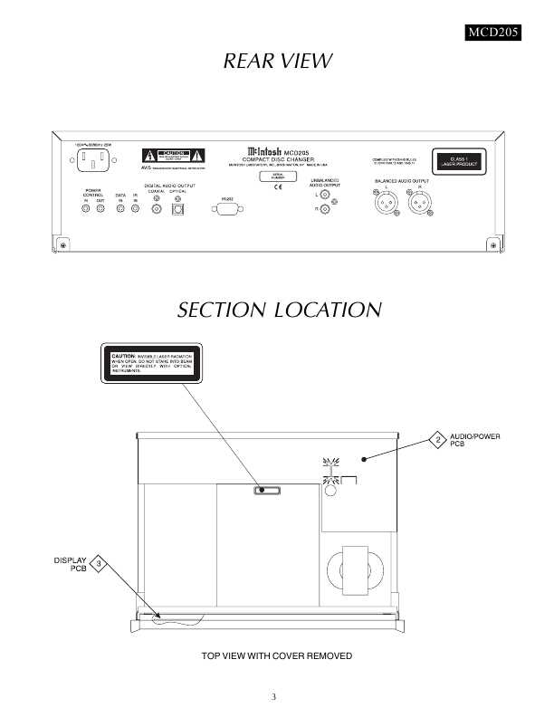 Сервисная инструкция McIntosh MCD205