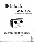 Сервисная инструкция McIntosh MQ102