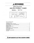 Сервисная инструкция MITSUBISHI DA-F10