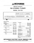 Сервисная инструкция Mitsubishi DA-F30