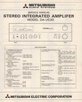 Сервисная инструкция Mitsubishi DA-U530