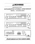 Сервисная инструкция Mitsubishi DA-U540, DA-U640