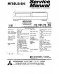 Сервисная инструкция Mitsubishi HS-B27, HS-B32
