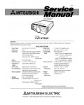 Сервисная инструкция Mitsubishi LVP-X70UX