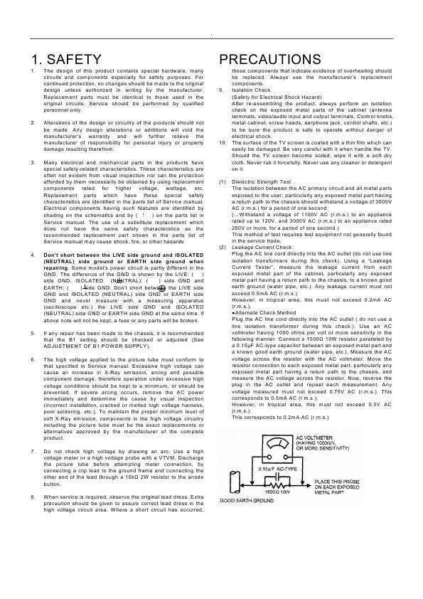 Сервисная инструкция Mitsubishi SM-20PM