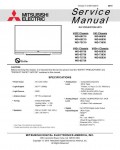 Сервисная инструкция Mitsubishi WD-65838, WD-73838, WD-82838