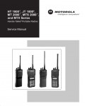 Сервисная инструкция Motorola MT2000 MTS2000 MTS-SERIES