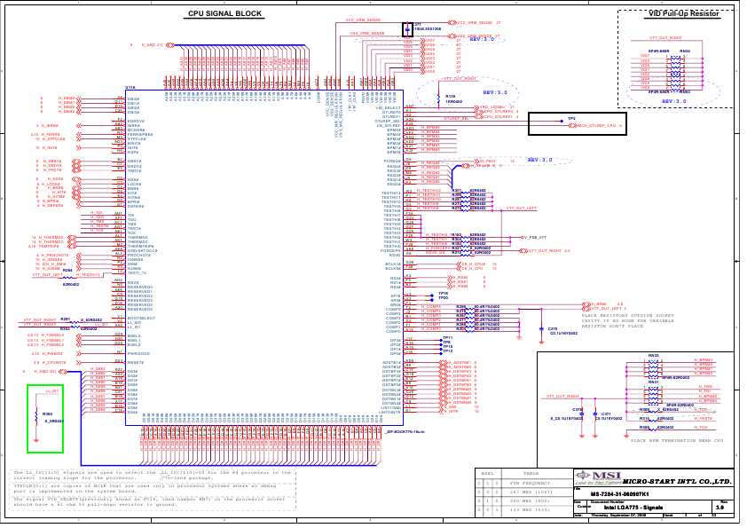 Схема MSI MS-7204