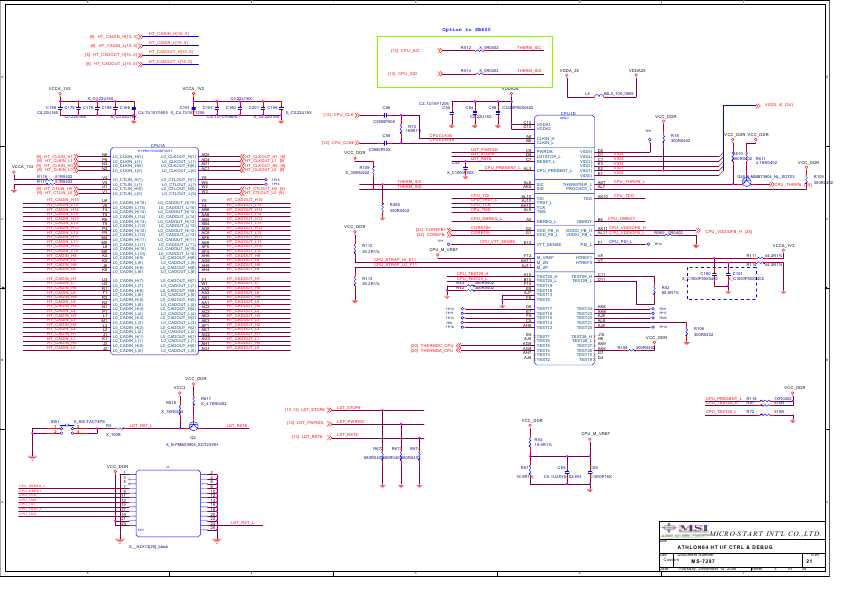Схема MSI MS-7297, V21