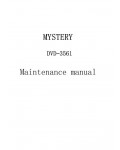 Сервисная инструкция MYSTERY DVD-3561