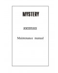 Сервисная инструкция Mystery MMTD-9105