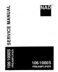 Сервисная инструкция NAD 106