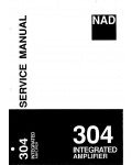 Сервисная инструкция NAD 304