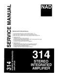 Сервисная инструкция NAD 314