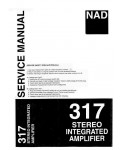Сервисная инструкция NAD 317
