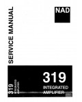Сервисная инструкция NAD 319