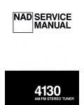 Сервисная инструкция NAD 4130