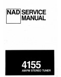 Сервисная инструкция NAD 4155