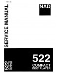 Сервисная инструкция NAD 522