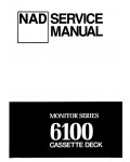 Сервисная инструкция NAD 6100