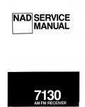 Сервисная инструкция NAD 7130
