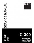 Сервисная инструкция NAD C300
