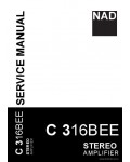 Сервисная инструкция NAD C316BEE