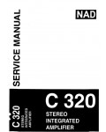 Сервисная инструкция NAD C320