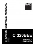 Сервисная инструкция NAD C320BEE