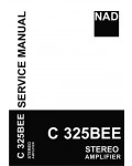 Сервисная инструкция NAD C325BEE