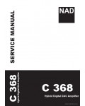 Сервисная инструкция NAD C368