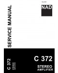 Сервисная инструкция NAD C372