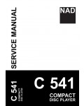 Сервисная инструкция NAD C541