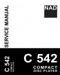 Сервисная инструкция NAD C542