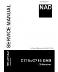 Сервисная инструкция NAD C715, C715DAB