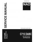 Сервисная инструкция NAD C715DABC V2