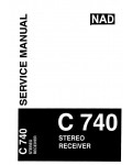 Сервисная инструкция NAD C740