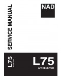 Сервисная инструкция NAD L75