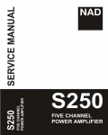 Сервисная инструкция NAD S250
