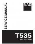 Сервисная инструкция NAD T535