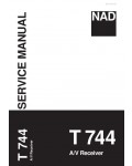 Сервисная инструкция NAD T744