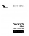 Сервисная инструкция Nakamichi 480