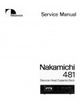 Сервисная инструкция Nakamichi 481
