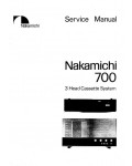 Сервисная инструкция Nakamichi 700