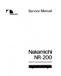 Сервисная инструкция Nakamichi NR-200